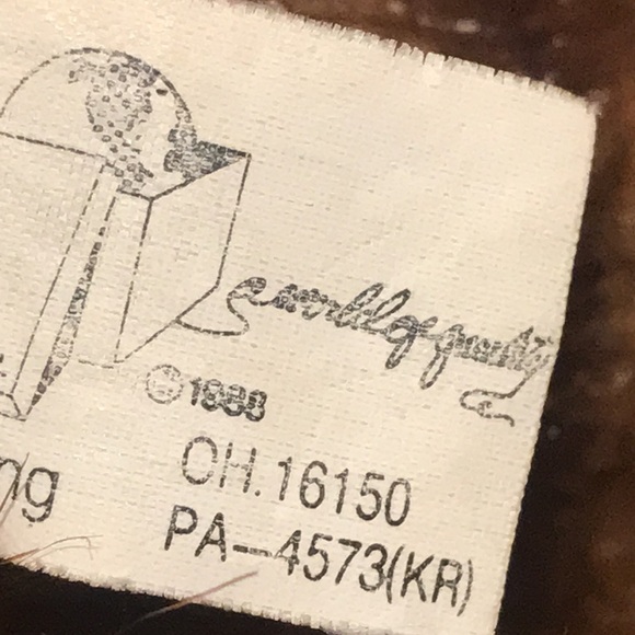 Vintage MJC PurrFection Rabbit Plush Brown Floppy Ears Bunny Stuffed Animal 80s - Picture 9 of 10